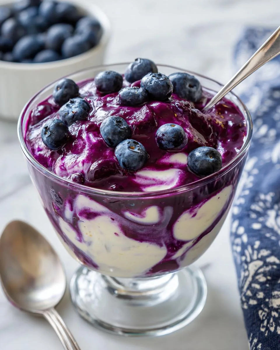 Blueberry Vanilla Bean Protein Pudding - detail 2