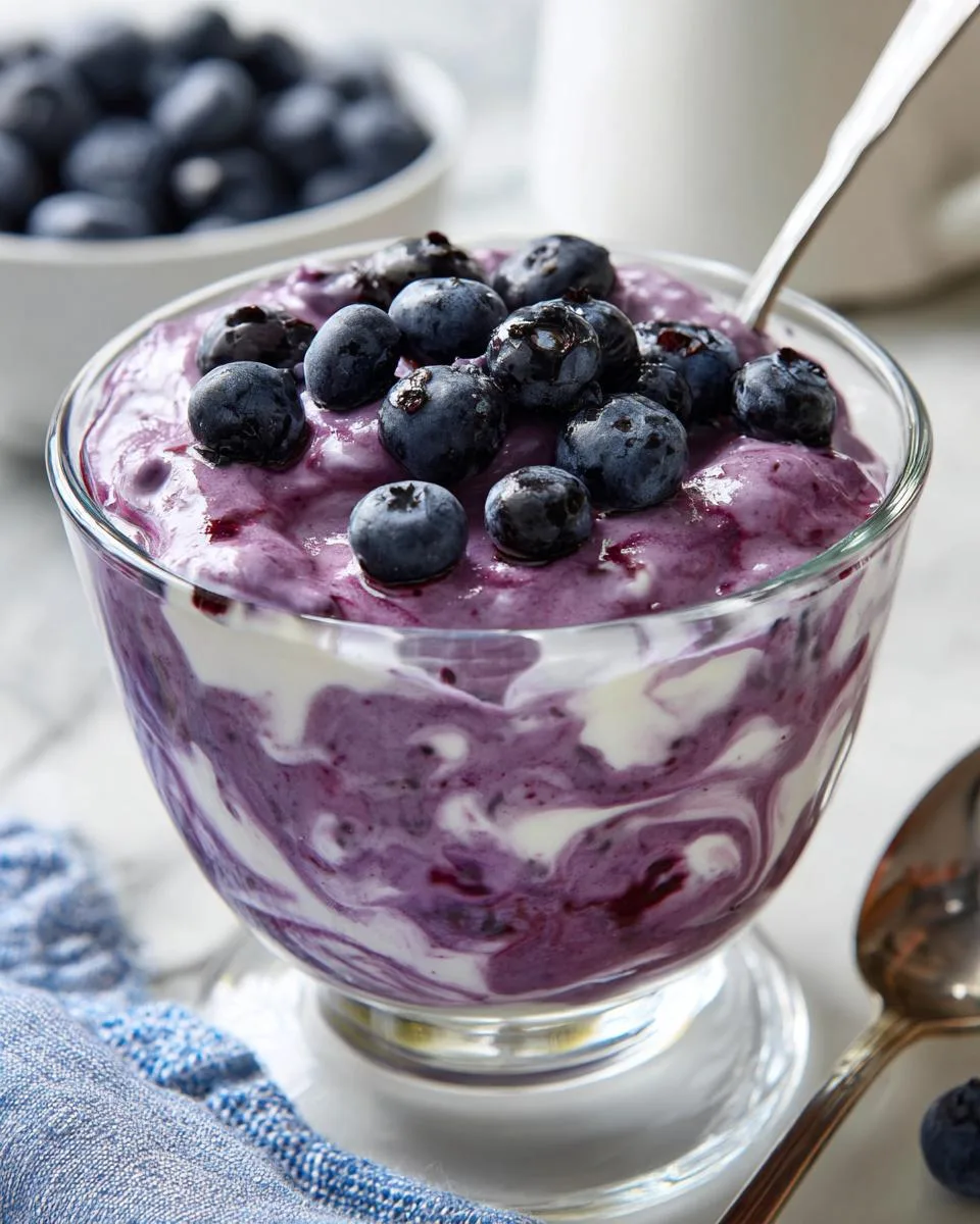 Blueberry Vanilla Bean Protein Pudding - detail 3