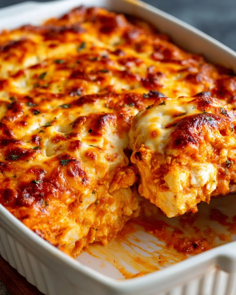 Buffalo Ranch Cauliflower Chicken Bake - detail 2