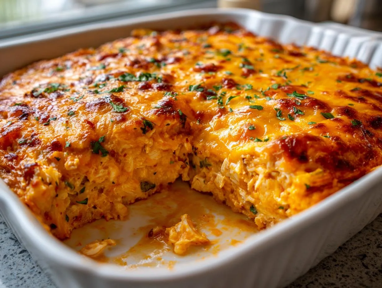 Buffalo Ranch Cauliflower Chicken Bake: A 30-Minute Spicy Sensation