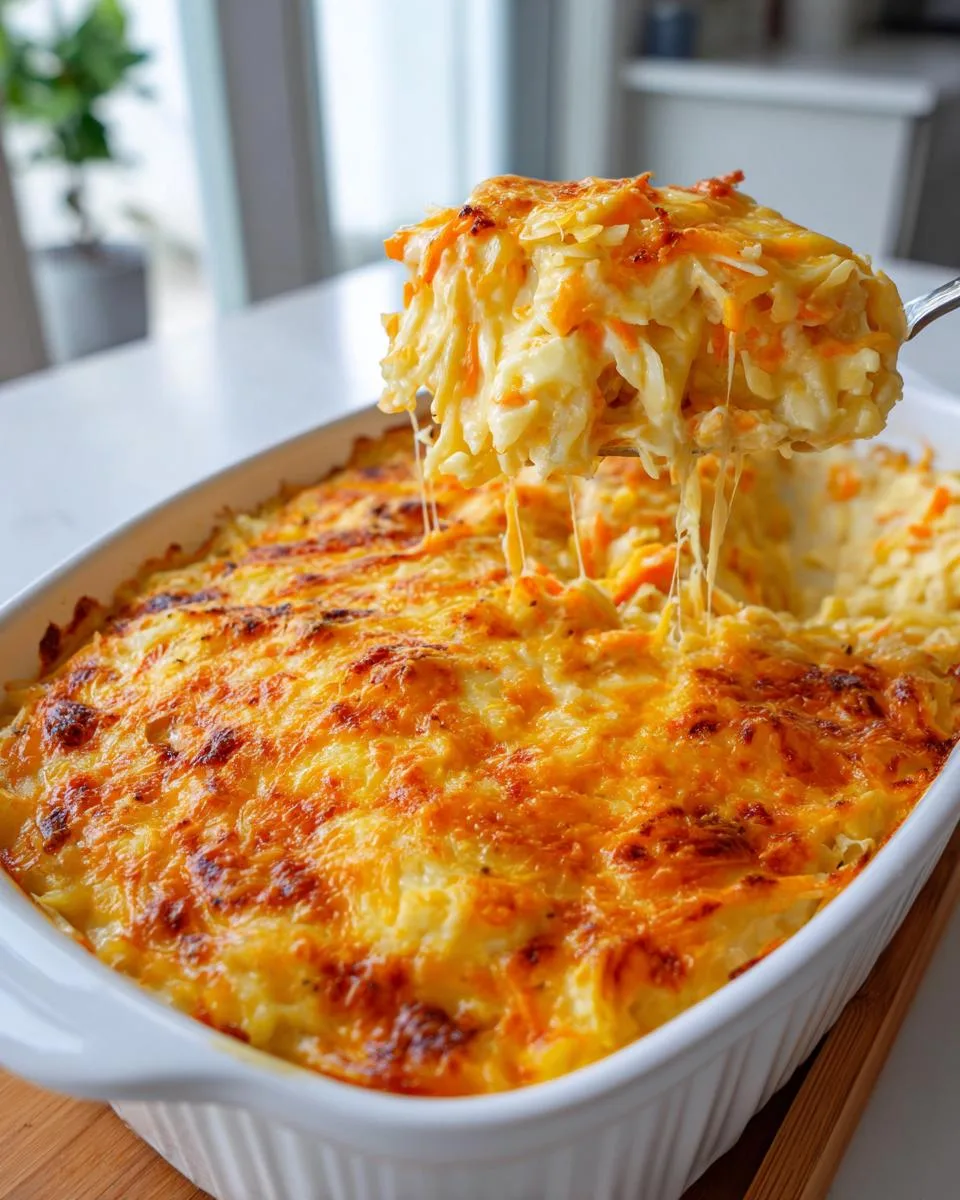 Cabbage Golden Carrot Hotdish - detail 2