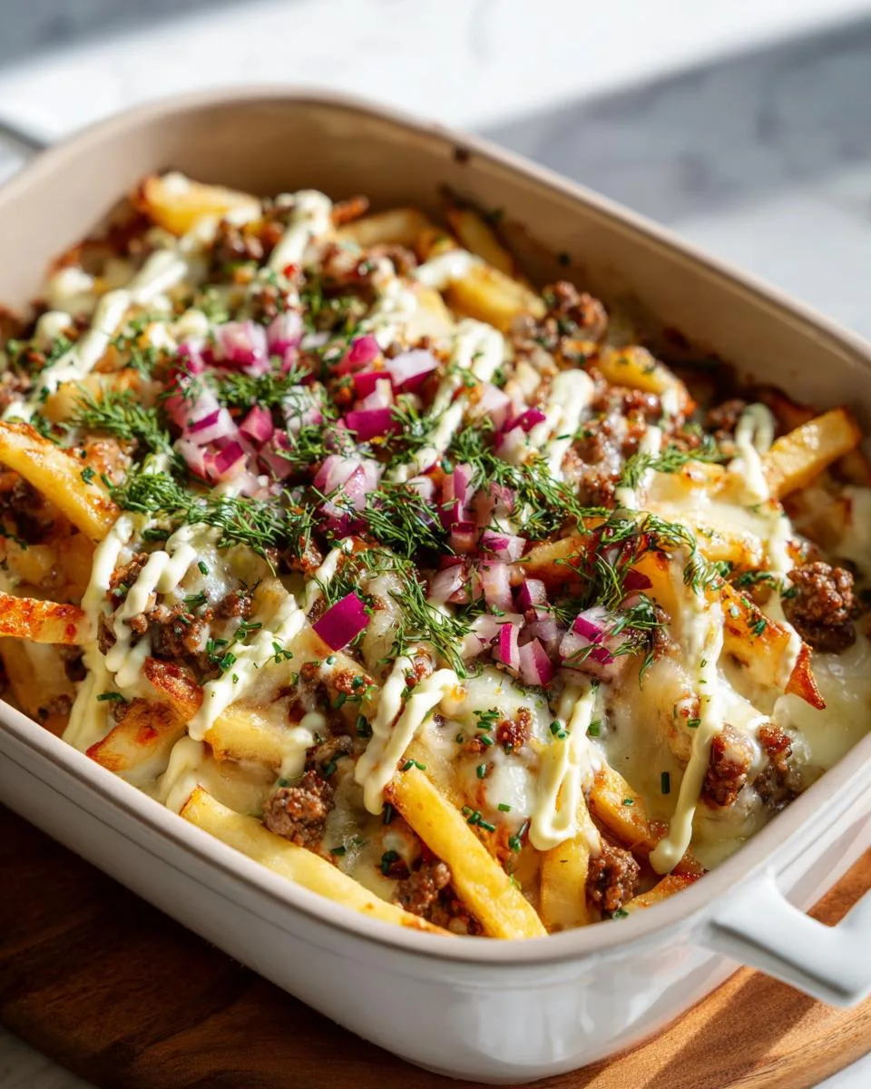 Cheeseburger French Fry Casserole - detail 2