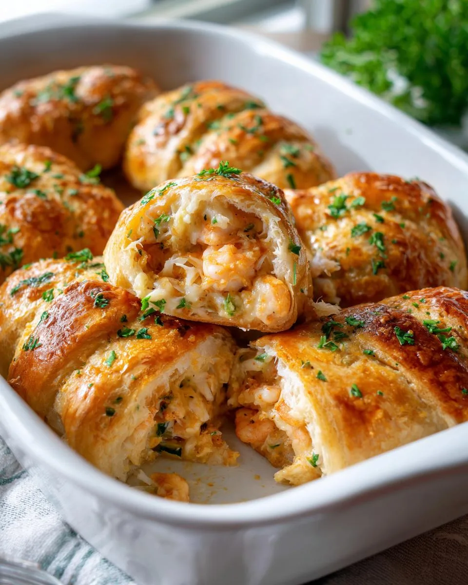 Cheesy Shrimp-Crab Bombs - detail 3