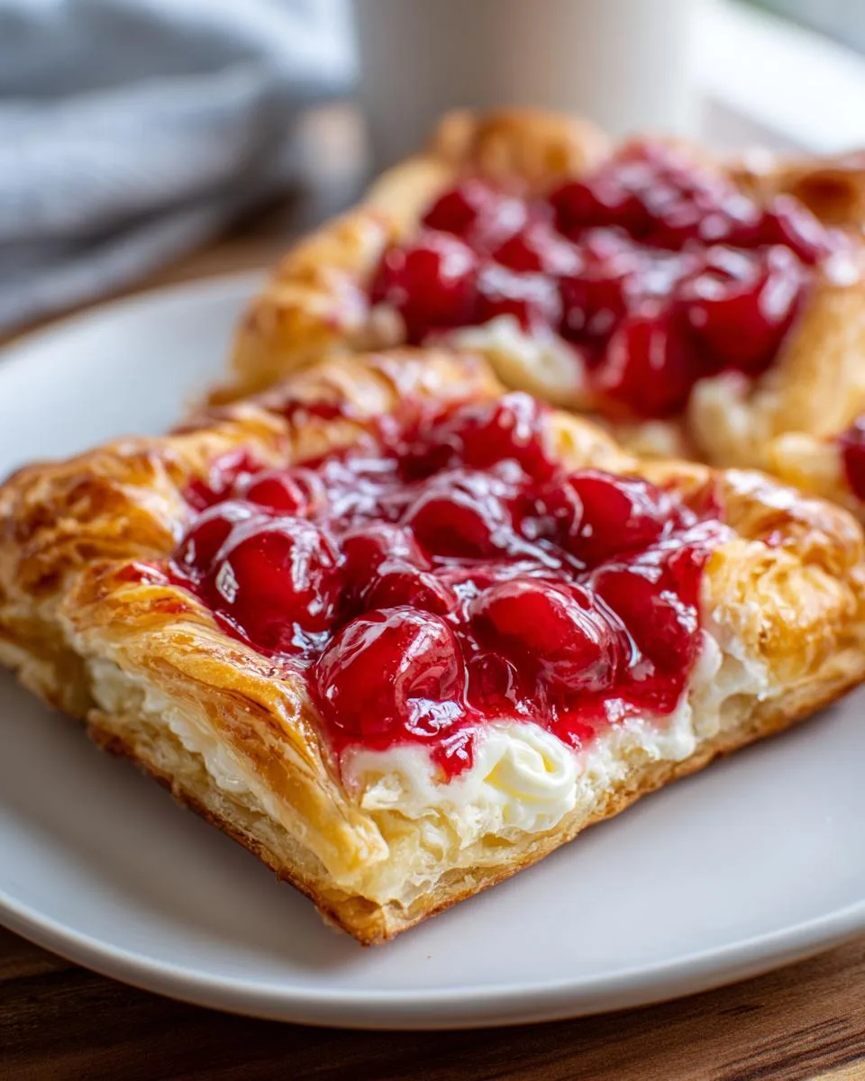 Cherry Cheese Danish Recipe - detail 2