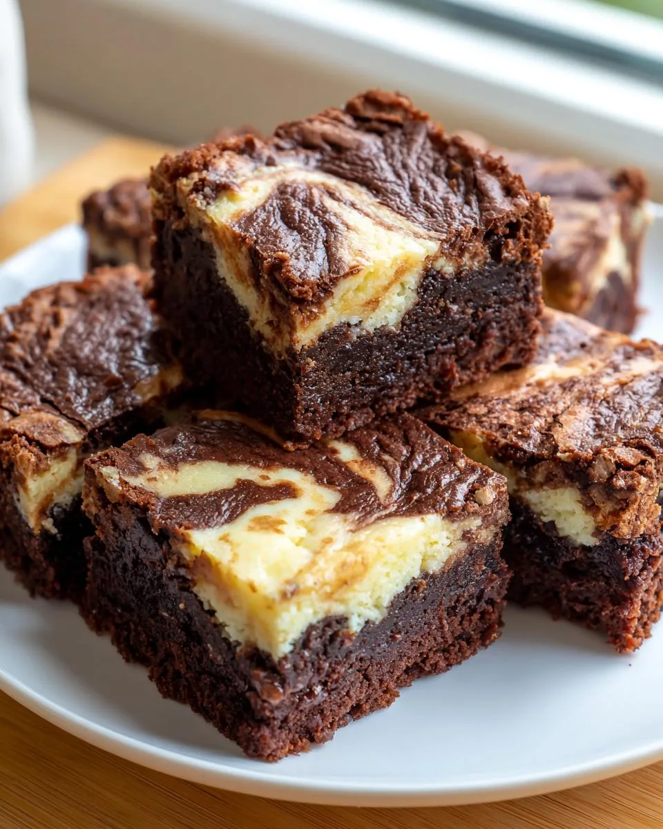Cottage Cheese Vanilla Swirl Brookie Squares - detail 1