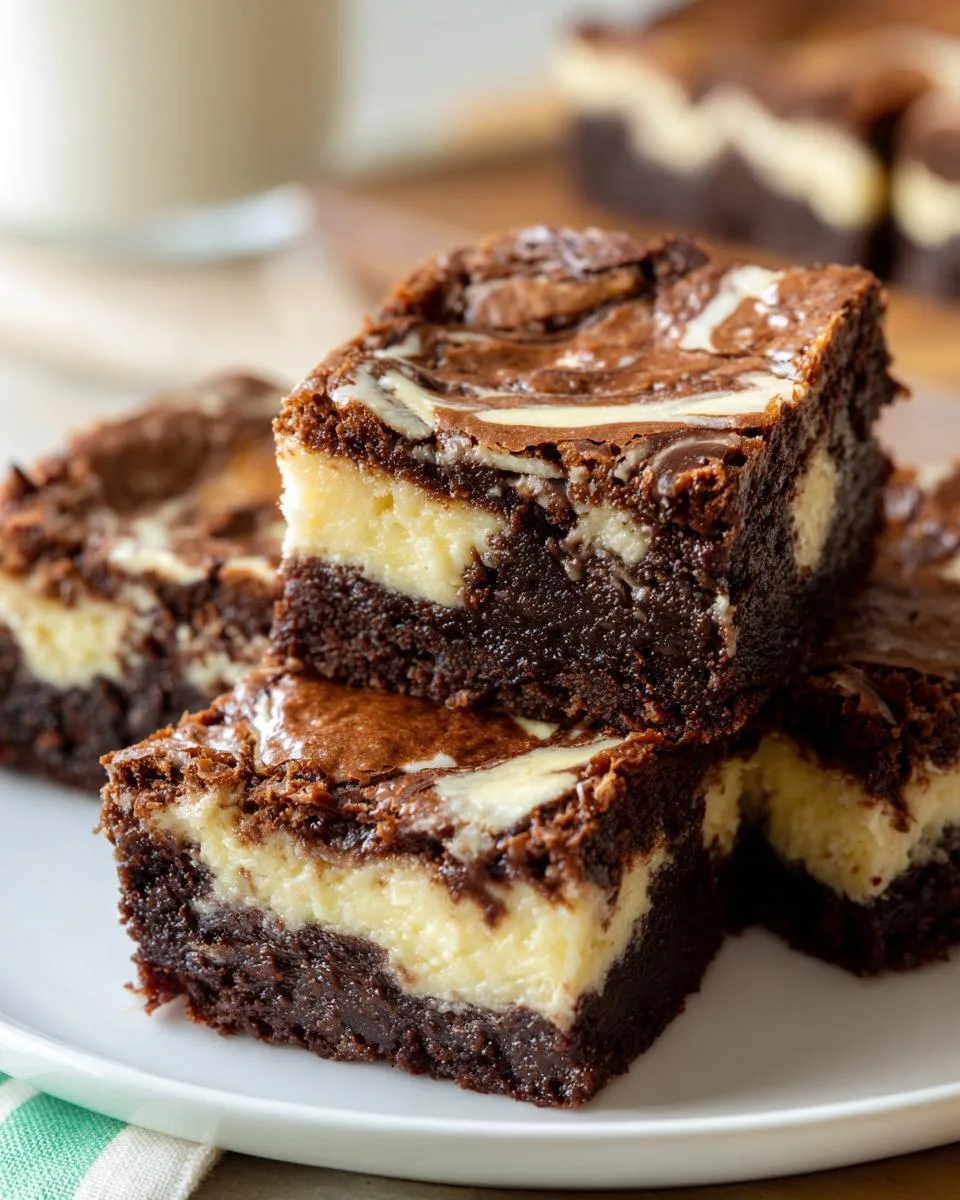 Cottage Cheese Vanilla Swirl Brookie Squares - detail 2