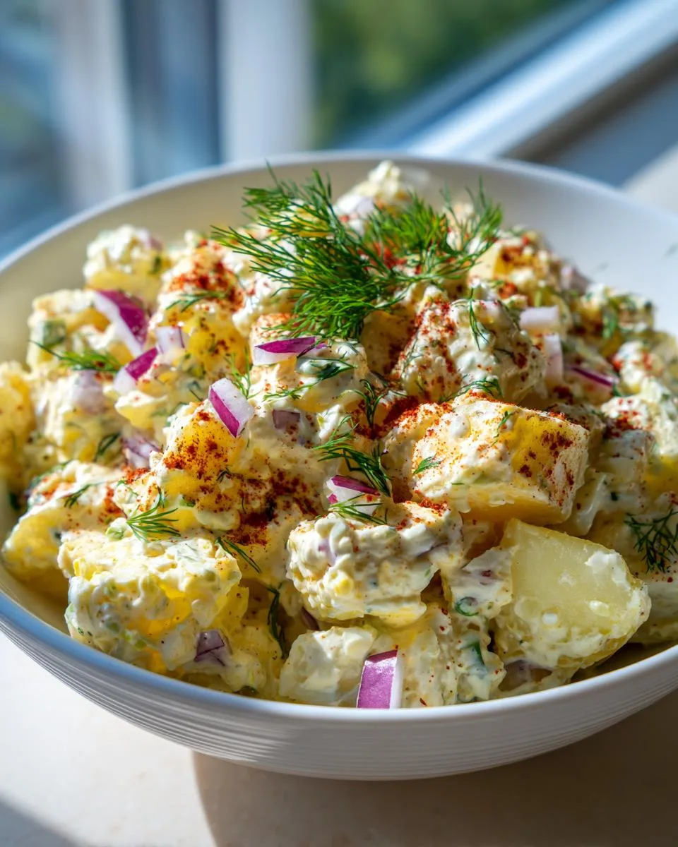 Creamy Deviled Egg Potato Salad - detail 1