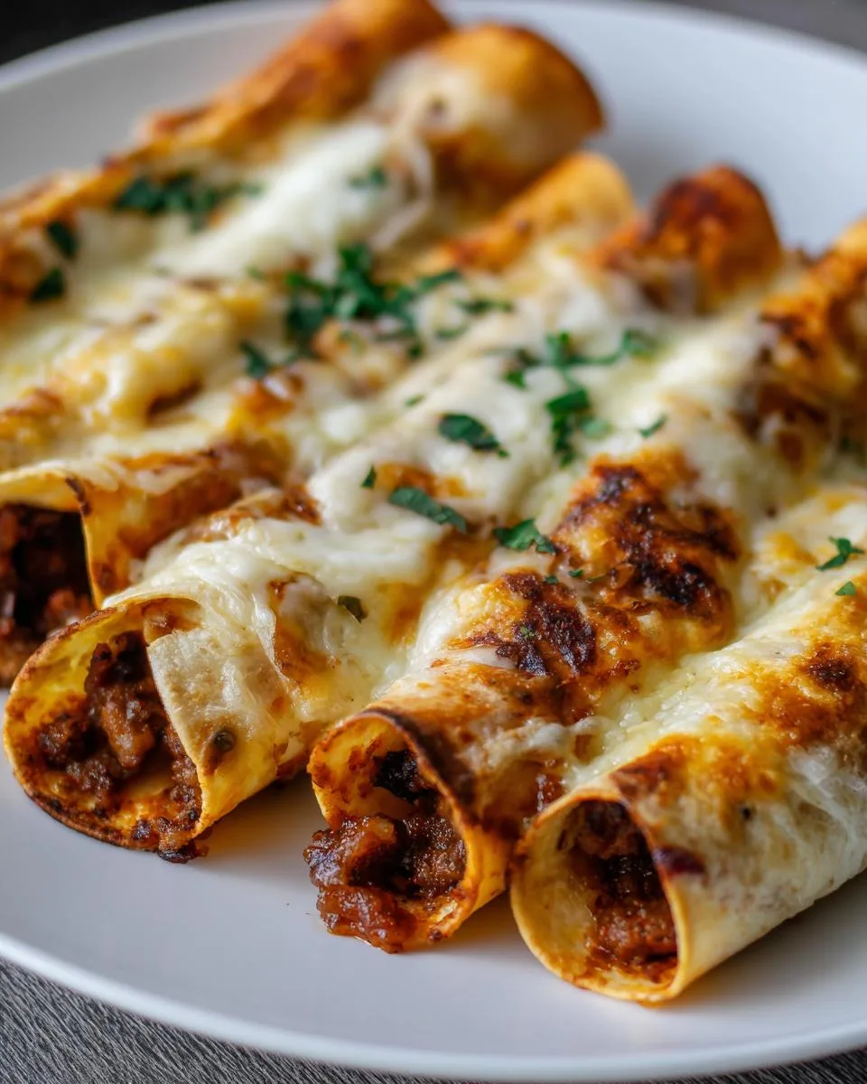 Crispy Cheesy Beef Taquitos Recipe - detail 2