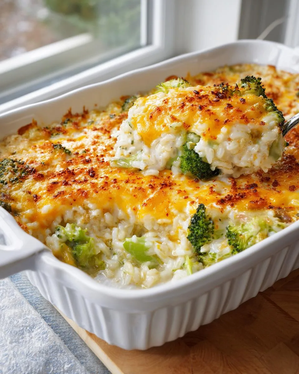 Easter Broccoli Rice Casserole Bake - detail 1