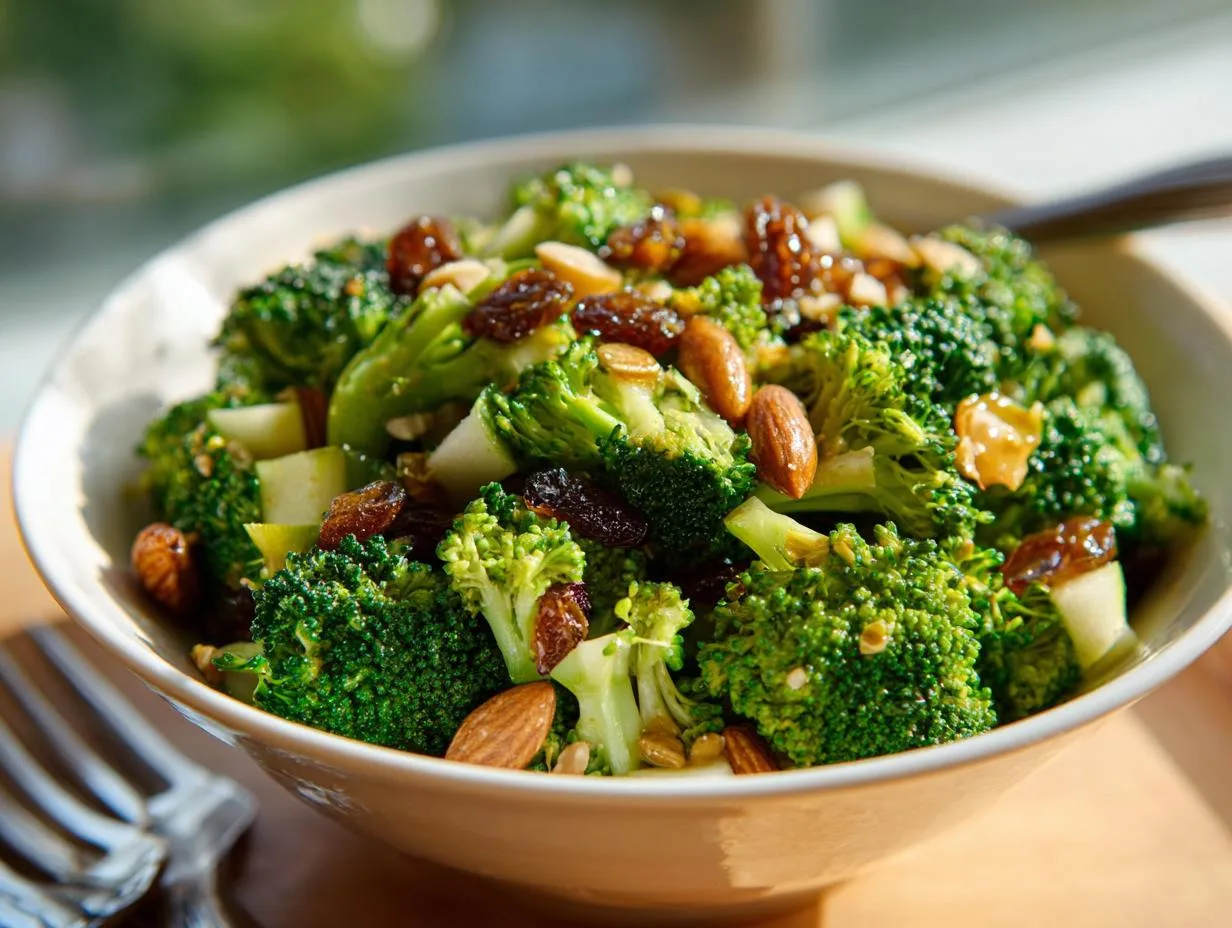 Creamy Easter Broccoli Salad With Raisins in Just 30 Minutes
