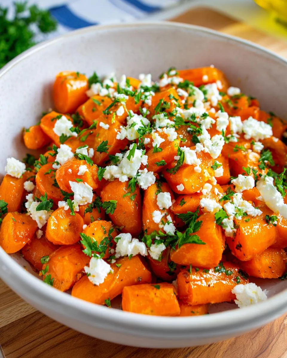 Easter Carrot Salad With Feta - detail 1