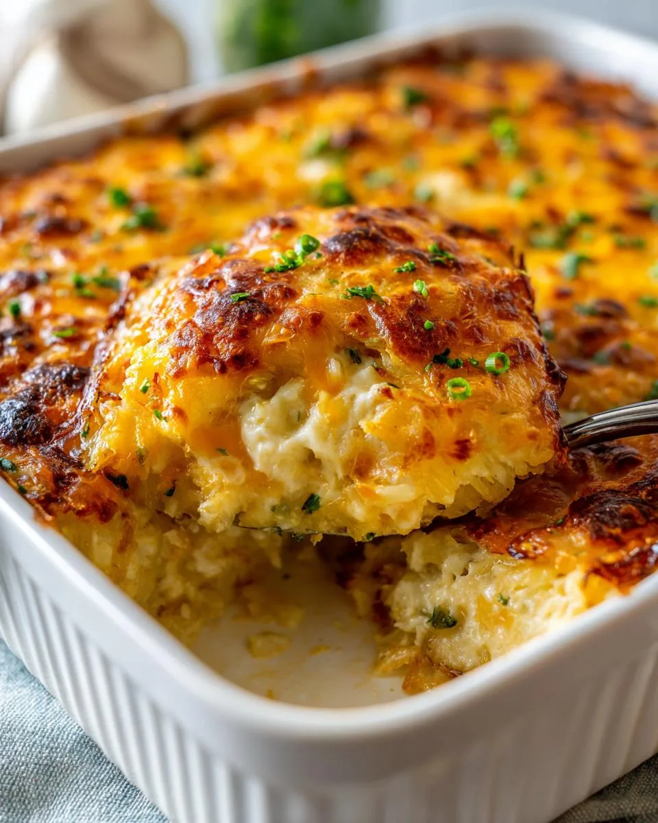 Easter Hash Brown Potato Casserole - detail 1
