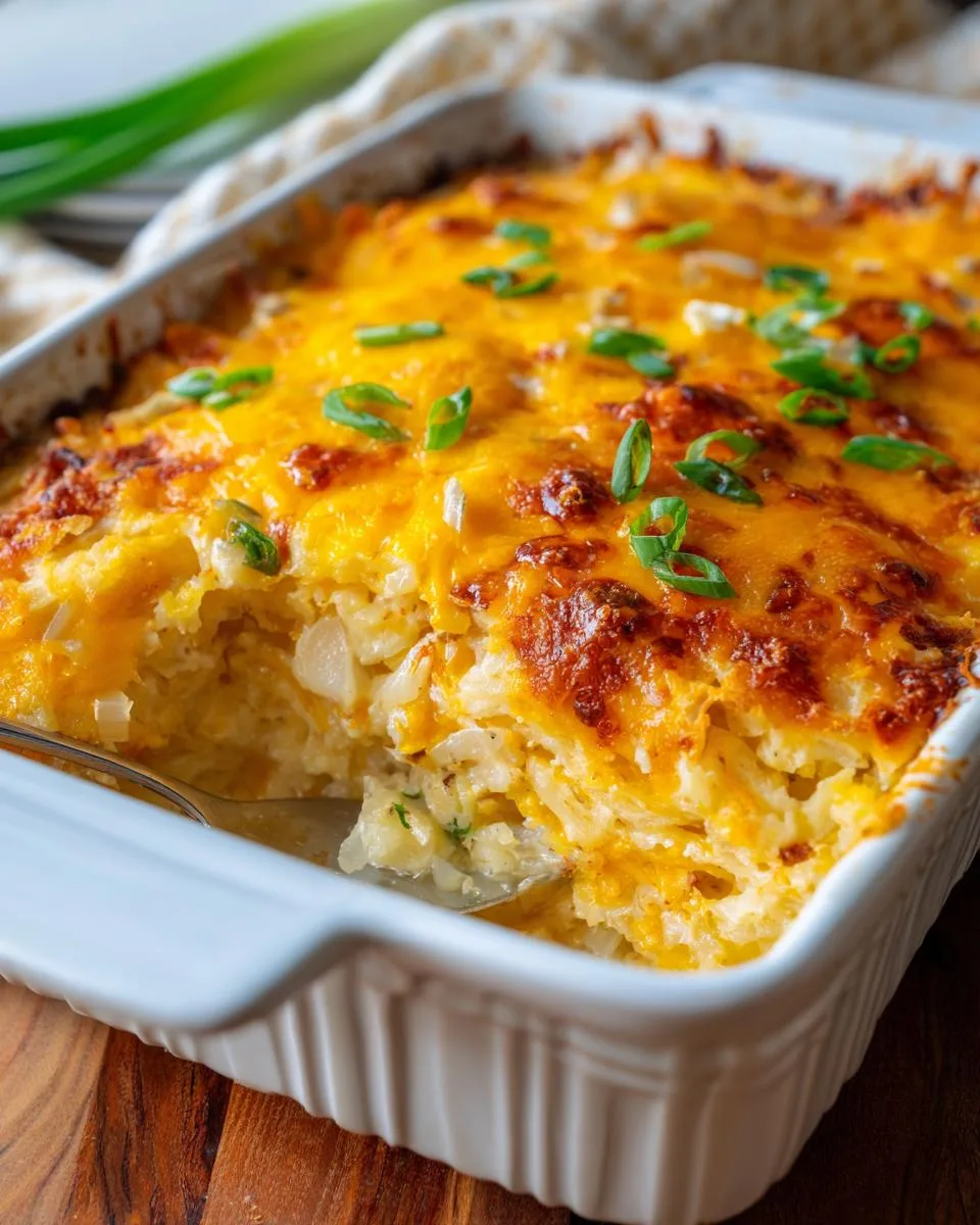 Easter Hash Brown Potato Casserole - detail 2