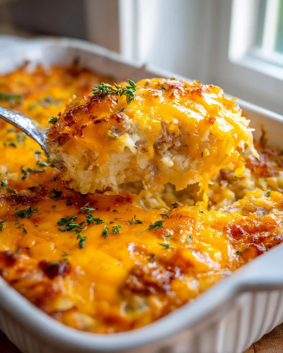 Easter Hash Brown Potato Casserole - detail 4