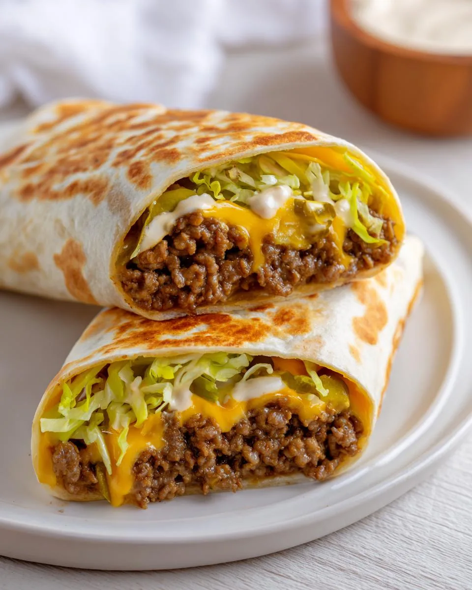 Easy Big Mac Wrap Recipe - detail 1