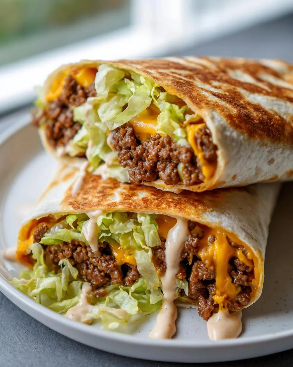 Easy Big Mac Wrap Recipe - detail 2