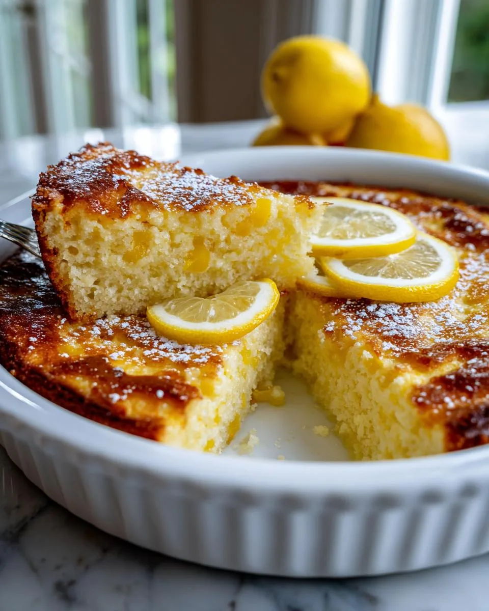 Flourless Lemon Greek Yogurt Cake - detail 3