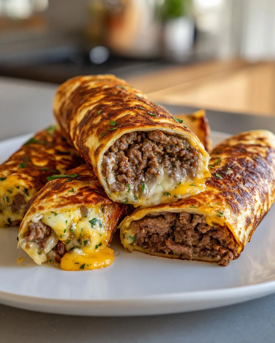 Garlic Butter Beef Cheeseburger - detail 3