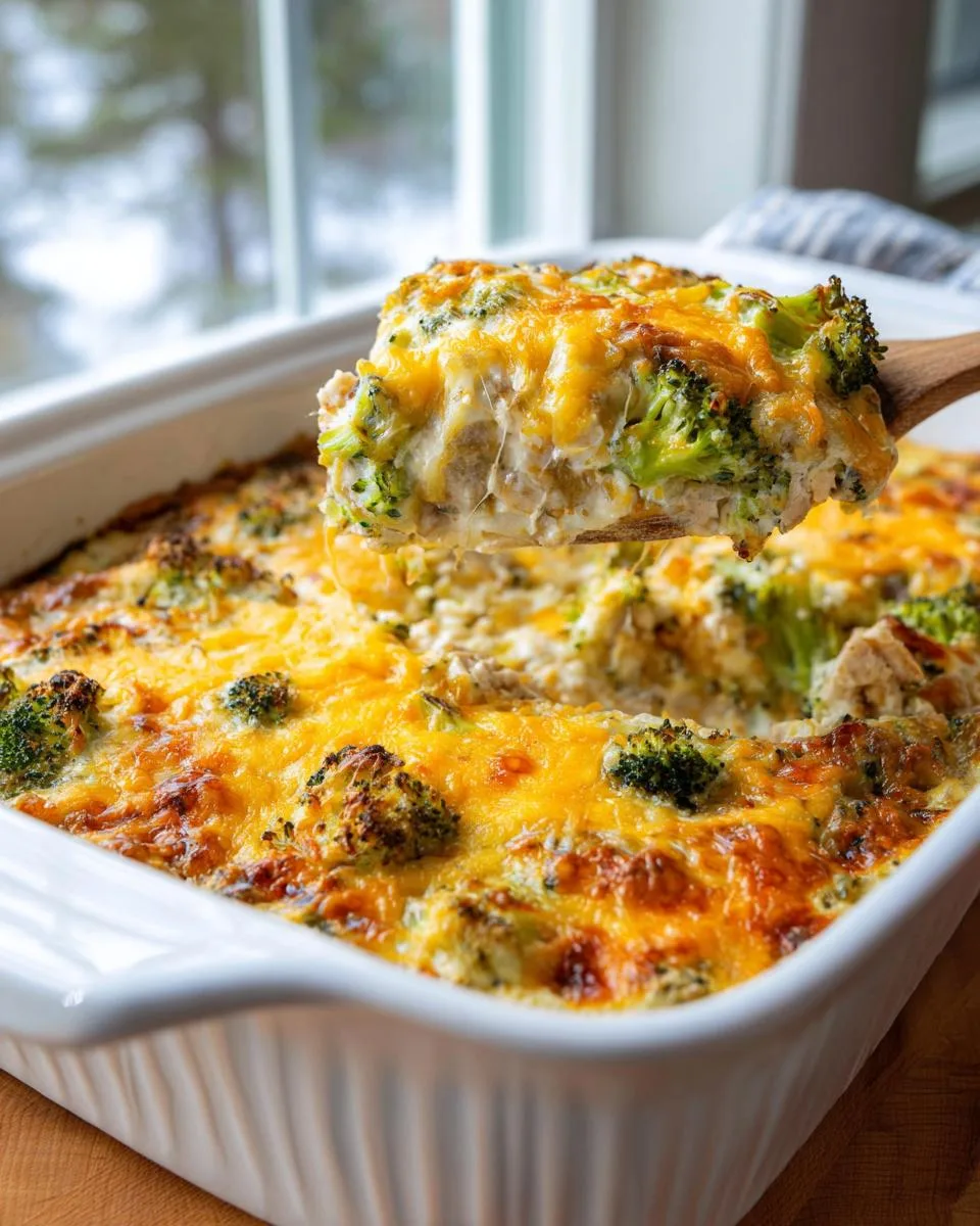 Ground Chicken Broccoli Cottage Cheese Bake - detail 1