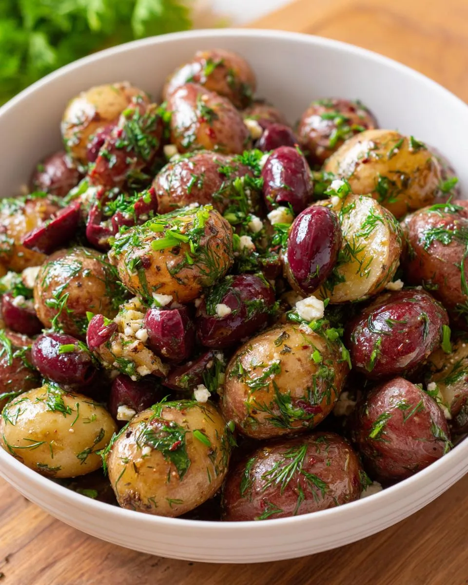 Healthy French Potato Salad Dill - detail 1
