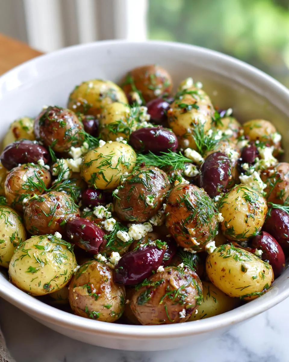 Healthy French Potato Salad Dill - detail 2