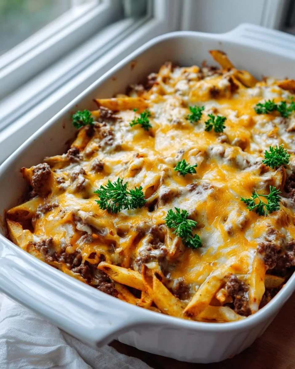 High Protein Creamy Beef Pasta - detail 2