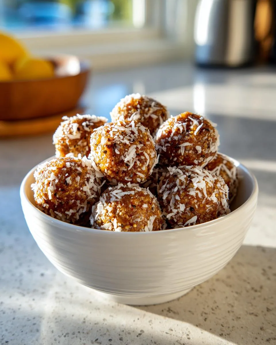 Lemon Poppyseed Energy Protein Bites - detail 1