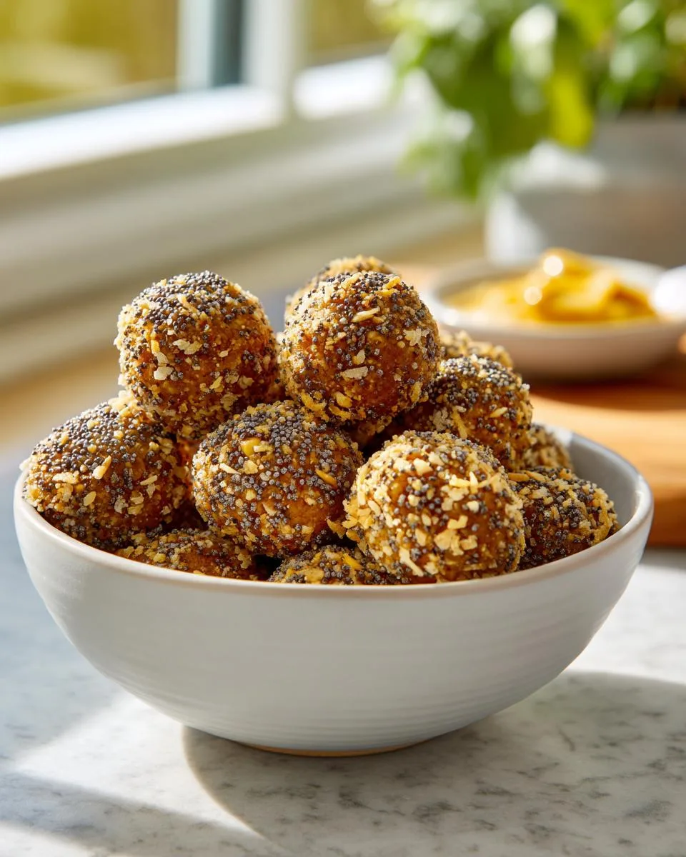 Lemon Poppyseed Energy Protein Bites - detail 3