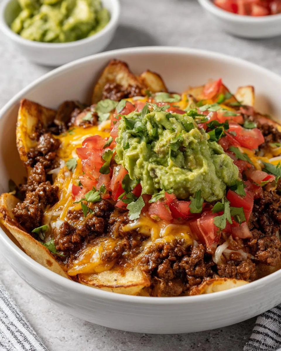 Loaded Potato Taco Bowl - detail 1