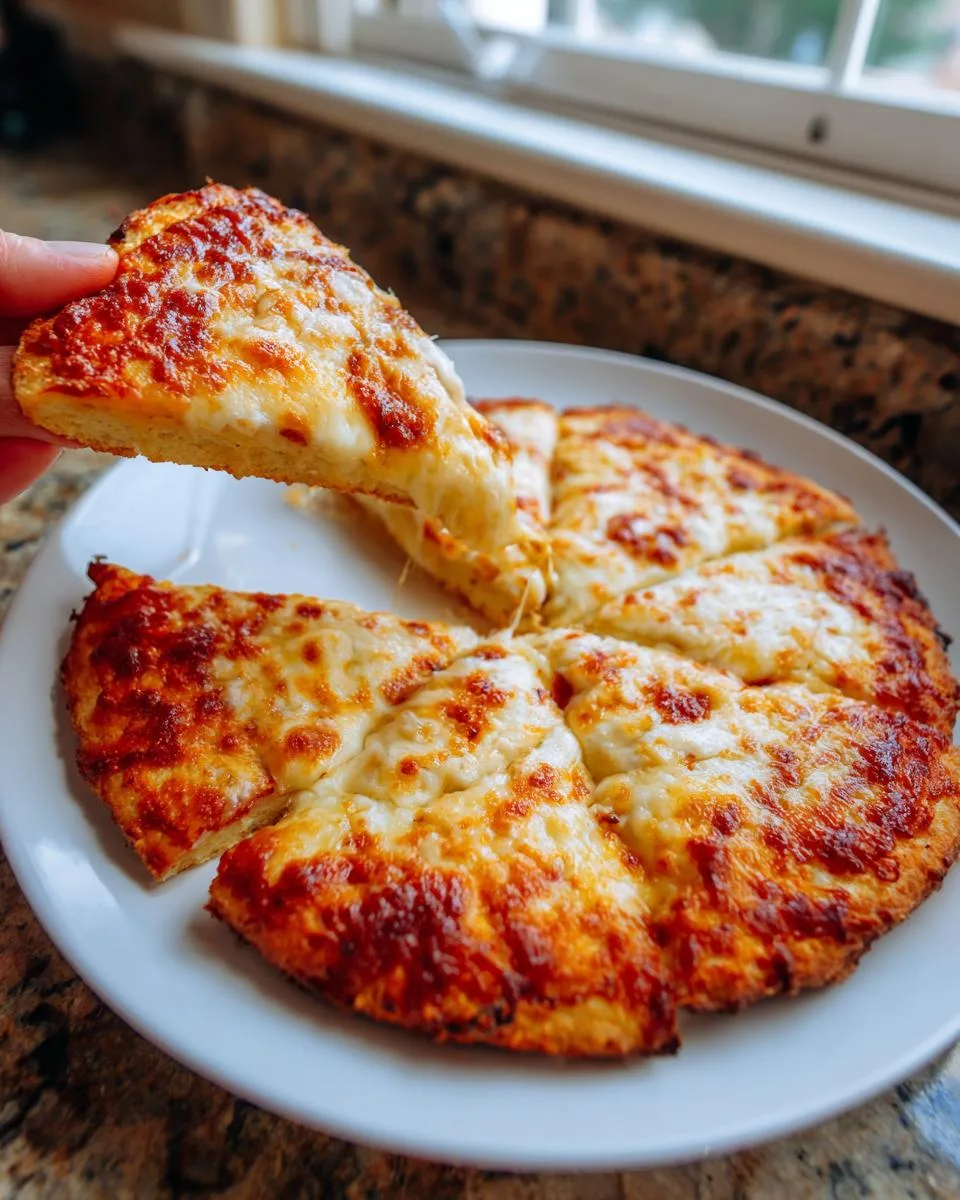 Low-Carb Cottage Cheese Pizza Crust - detail 1