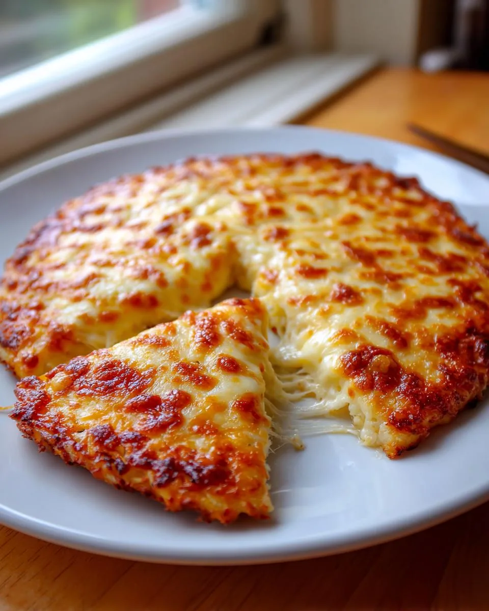 Low-Carb Cottage Cheese Pizza Crust - detail 2