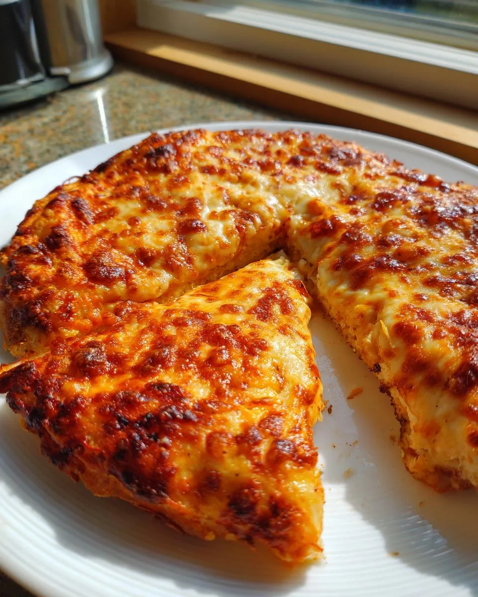 Low-Carb Cottage Cheese Pizza Crust - detail 3