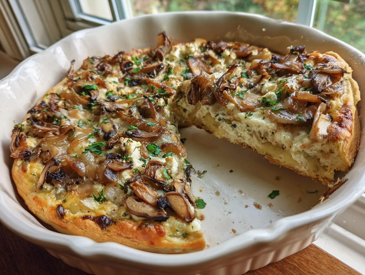 15-Minute Mushroom Onion White Pizza Your Family Will Crave