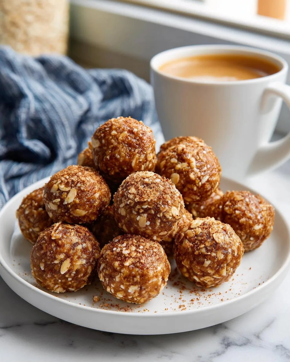 No-Bake Banana Cinnamon Energy Bites - detail 1