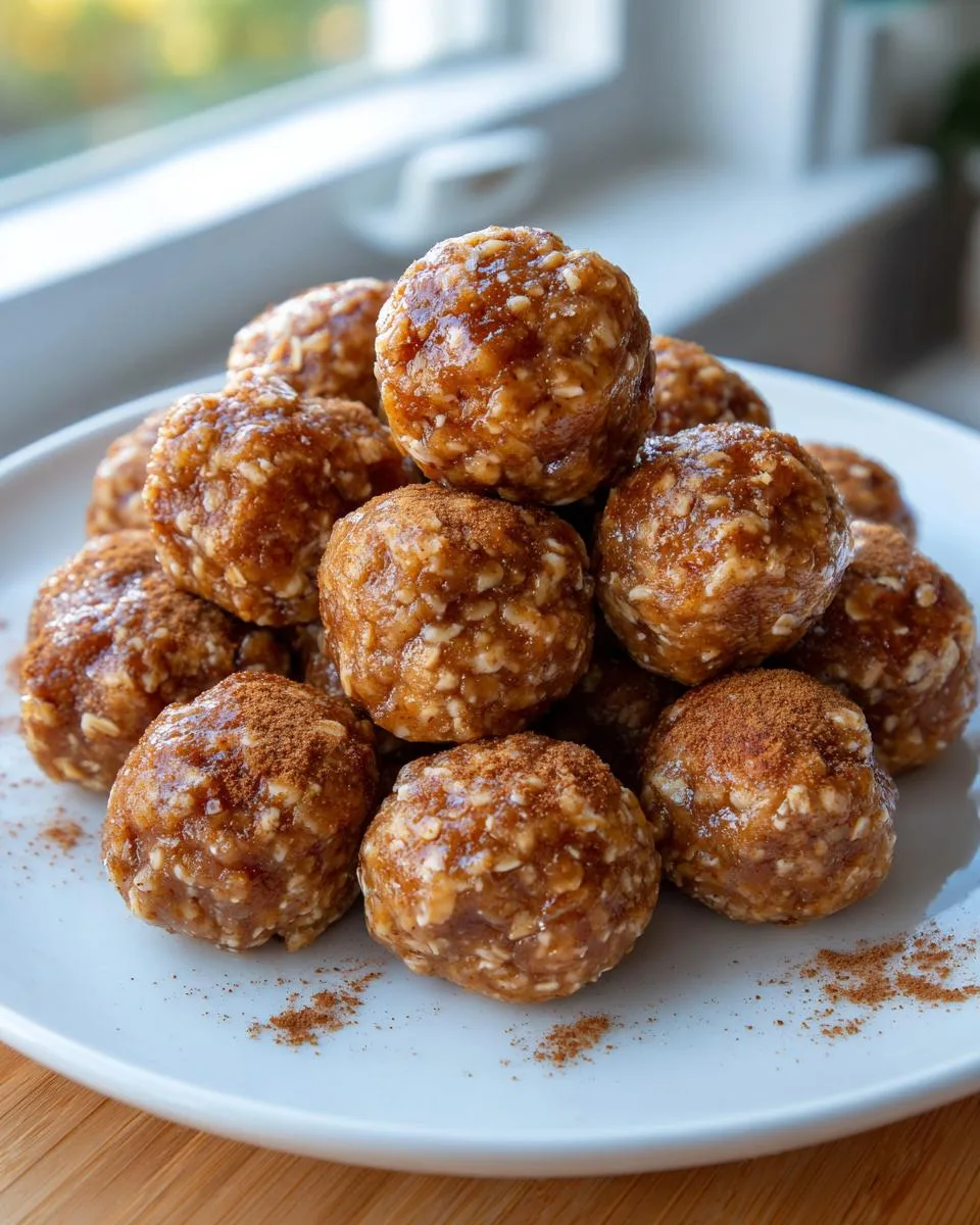 No-Bake Banana Cinnamon Energy Bites - detail 3