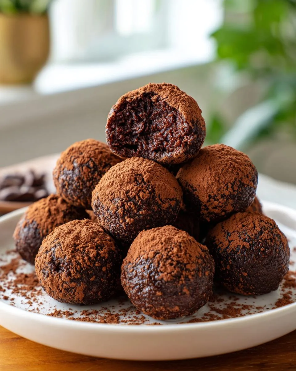 No-Bake Cottage Cheese Chocolate Bites - detail 1