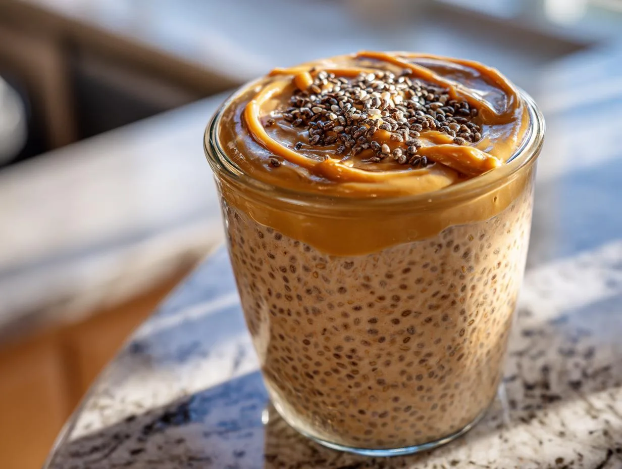 5-Minute Peanut Butter Chia Pudding for Energy-Packed Mornings