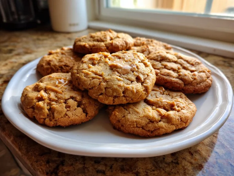 Peanut Butter Cottage Cheese Cookies