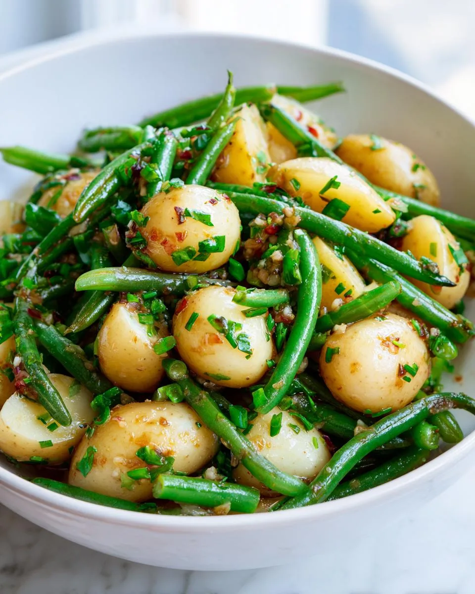 Quick Green Bean Potato Salad - detail 1