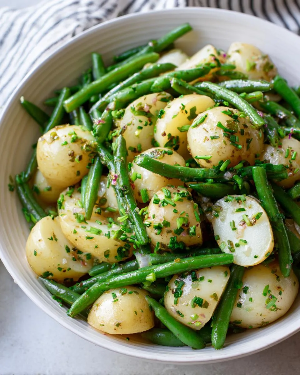 Quick Green Bean Potato Salad - detail 3