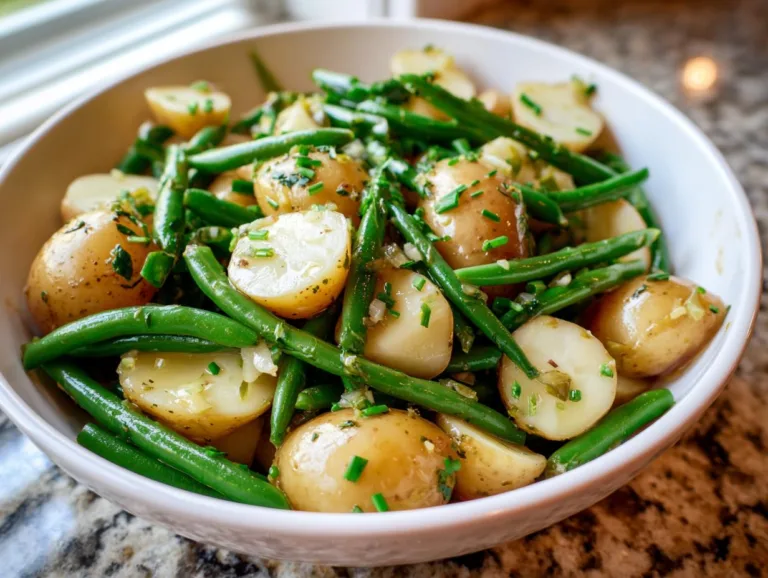 Quick Green Bean Potato Salad