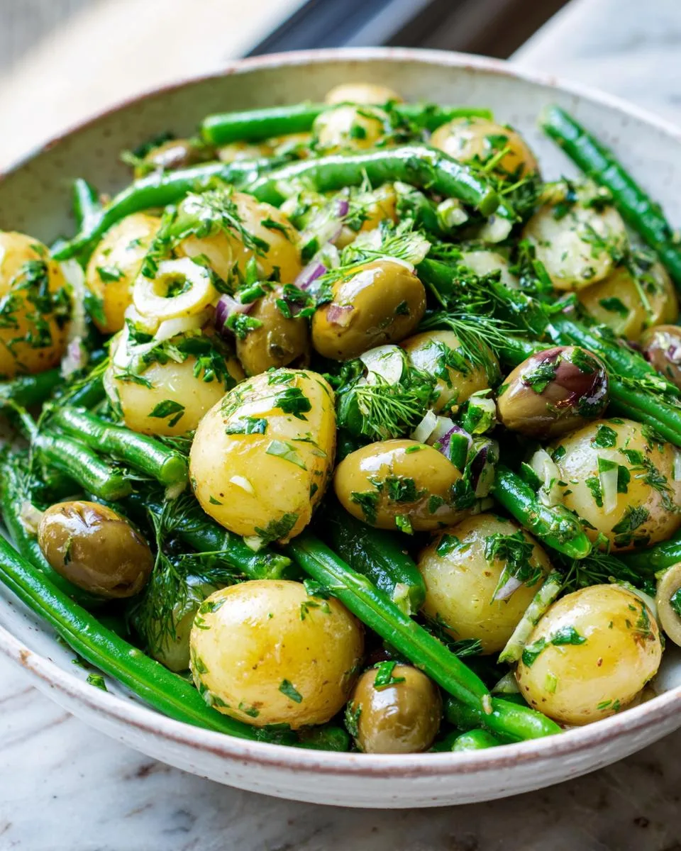 Turkish Dill Potato Salad - detail 3