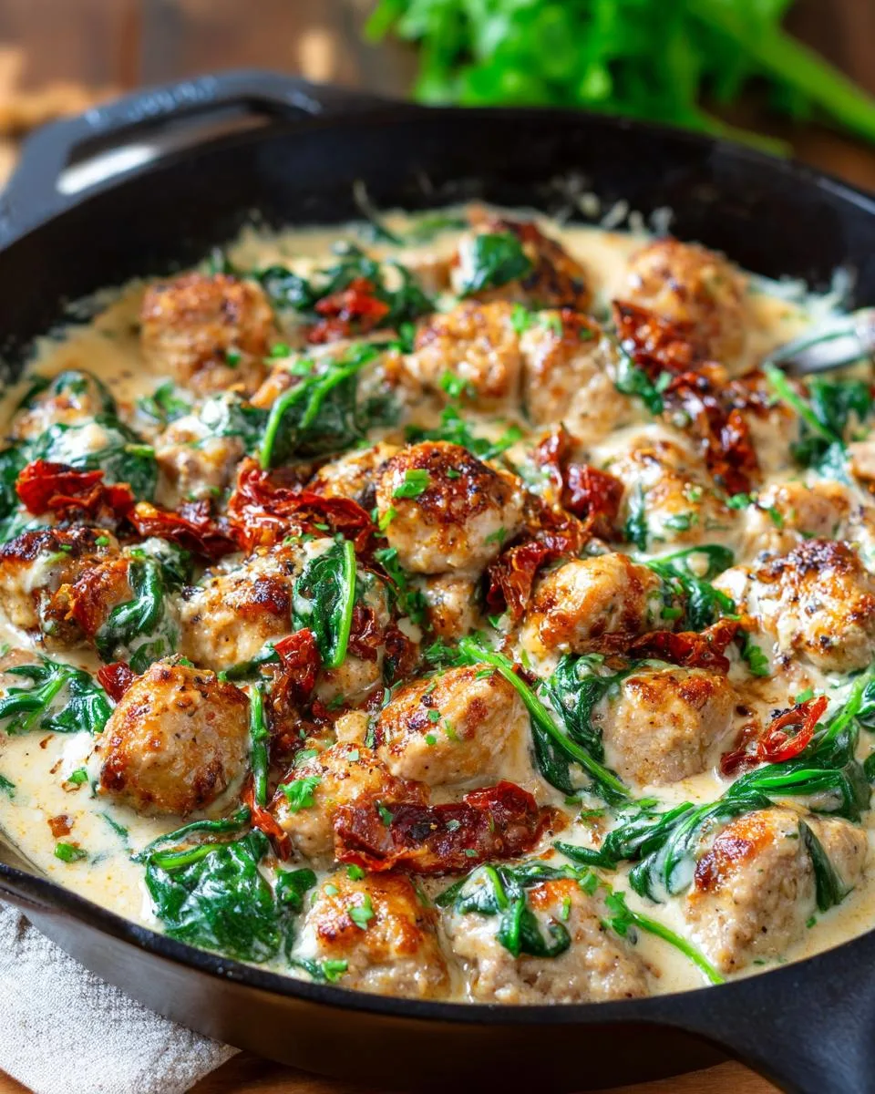 Tuscan Ground Chicken Skillet - detail 3