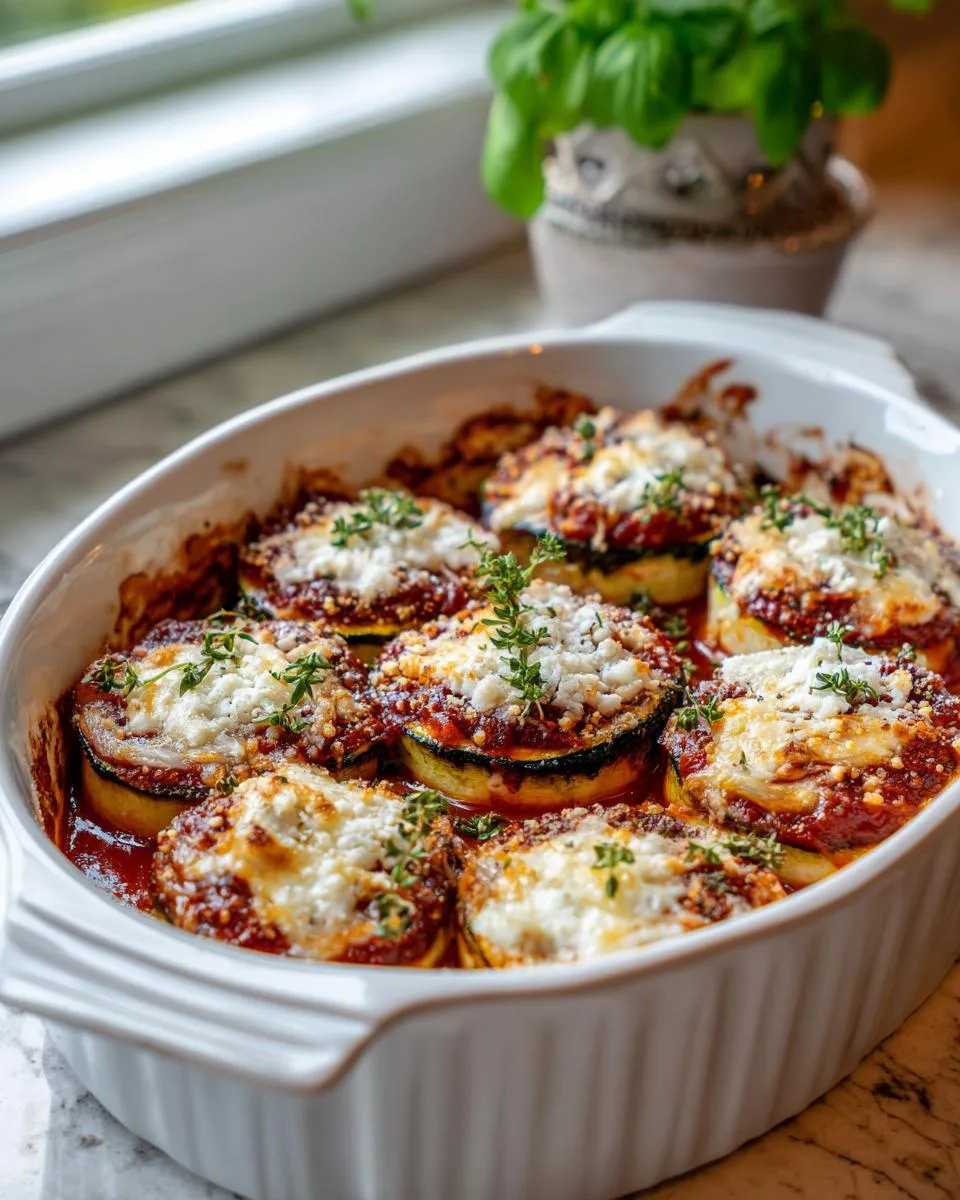 Zucchini Cottage Cheese Lasagna Cups - detail 2