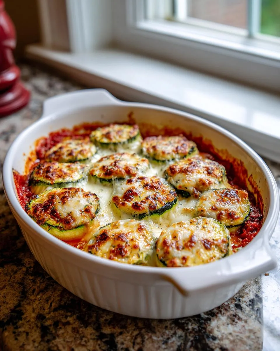 Zucchini Cottage Cheese Lasagna Cups - detail 3