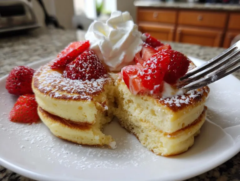 jiggly japanese pancakes