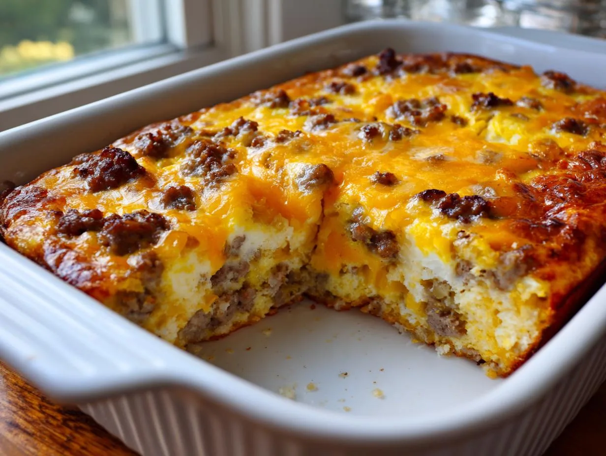 Irresistible Sausage and Egg Casserole for 6 Hungry Hearts