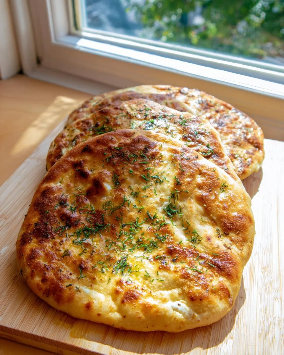 Air Fryer Cottage Cheese Flatbread - detail 1