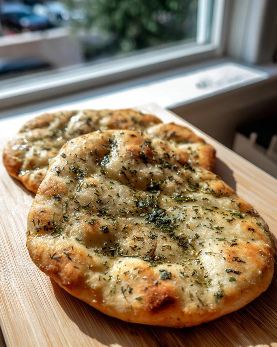 Air Fryer Cottage Cheese Flatbread - detail 2