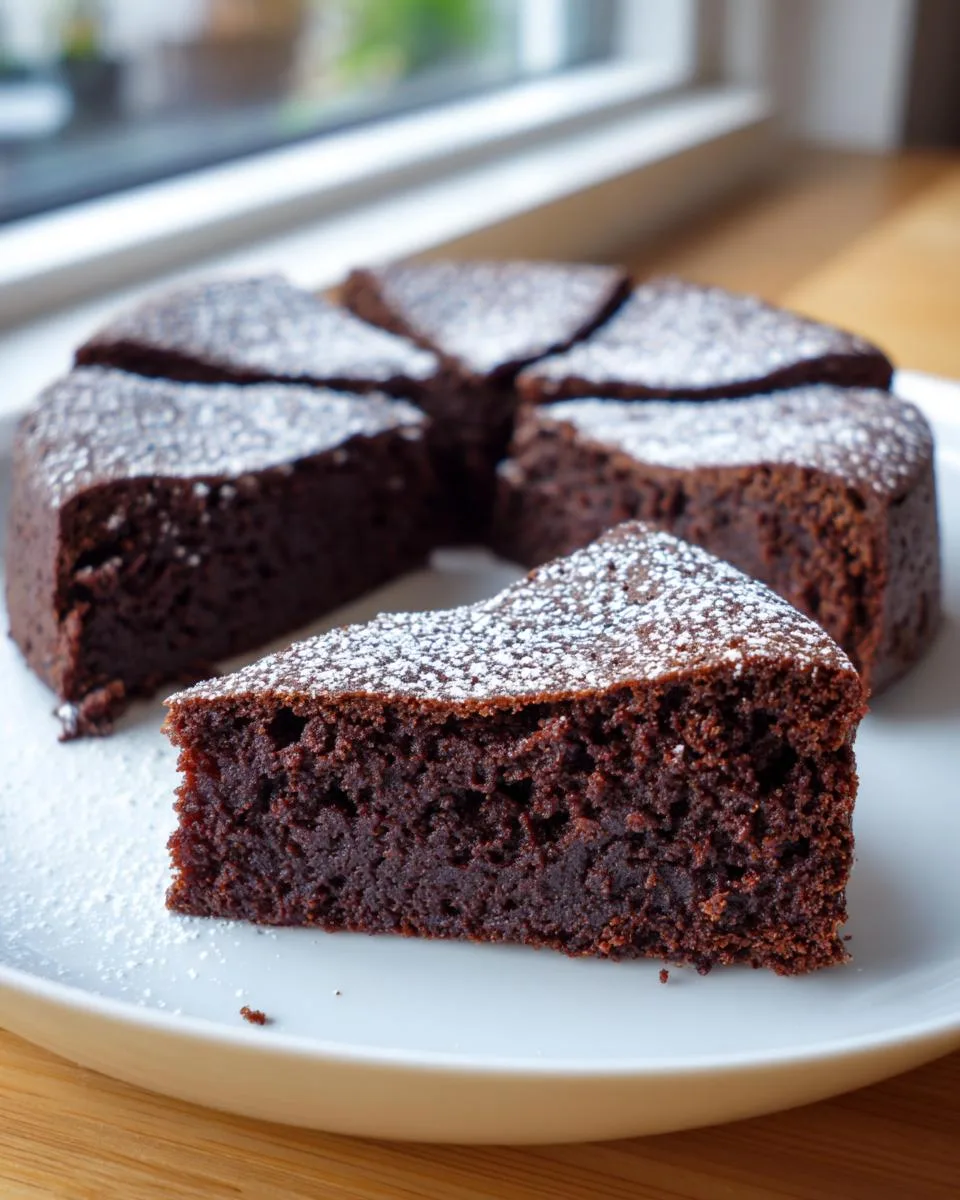 Almond Flour Chocolate Cake - detail 1